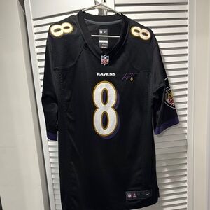NIKE LAMAR JACKSON ALTERNATE JERSEY SIZE L